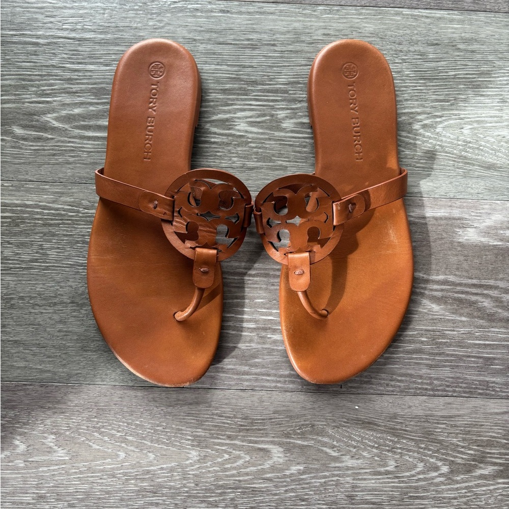 Tory Burch Miller Soft Brown Sandals